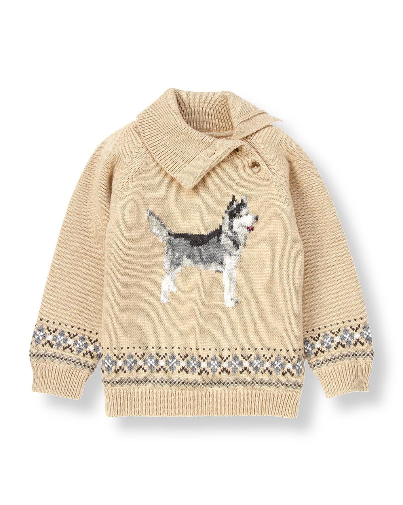 Husky Dog Sweater image number 0