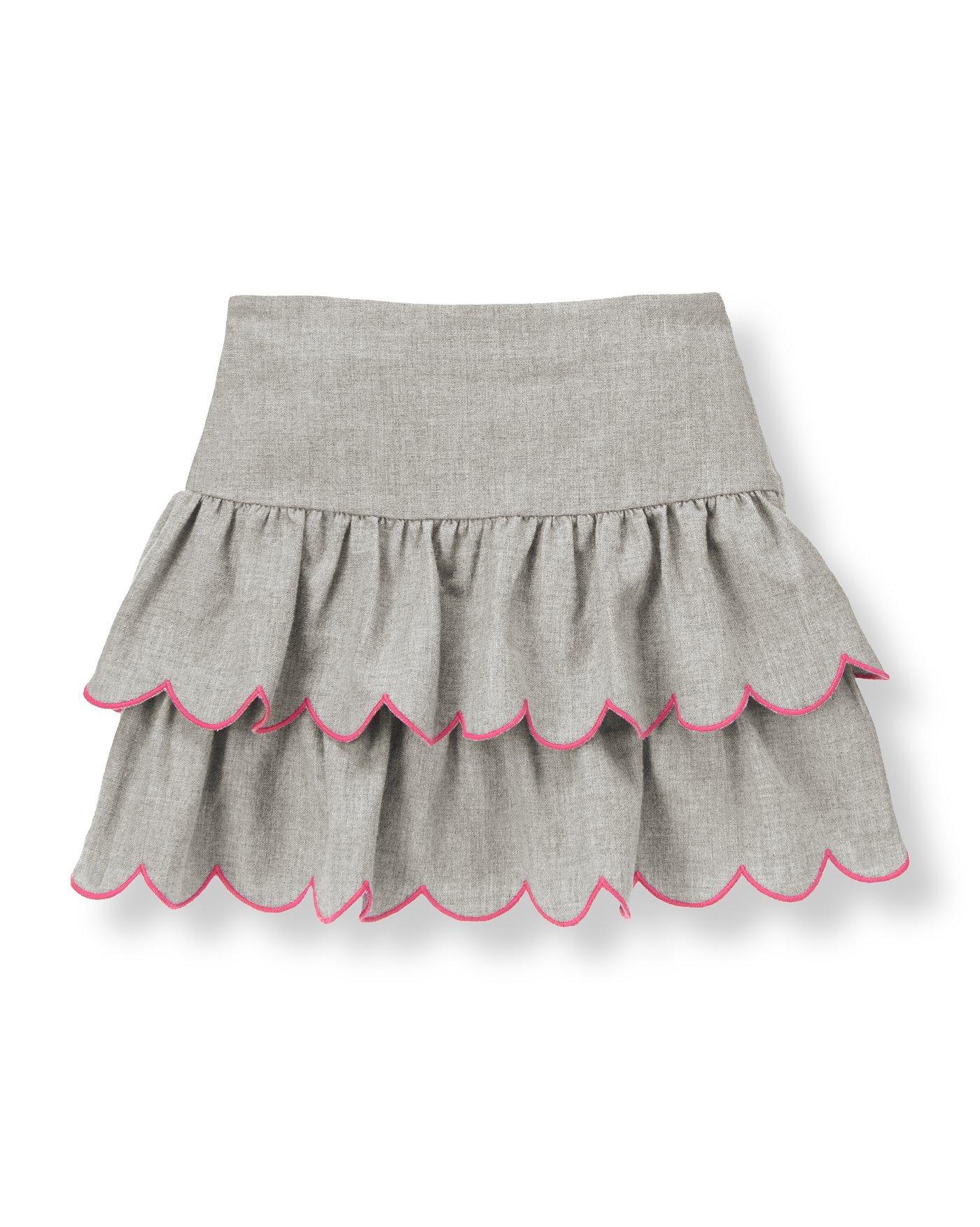 Bow Tiered Skirt image number 0