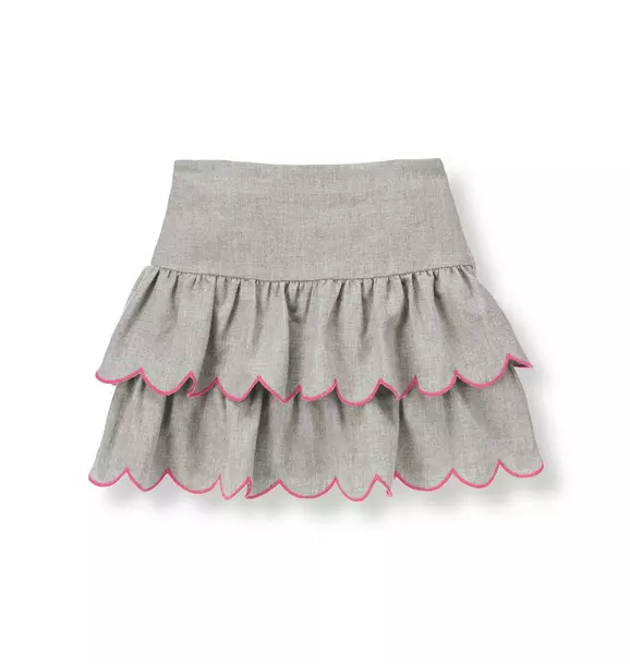 Bow Tiered Skirt image number 0