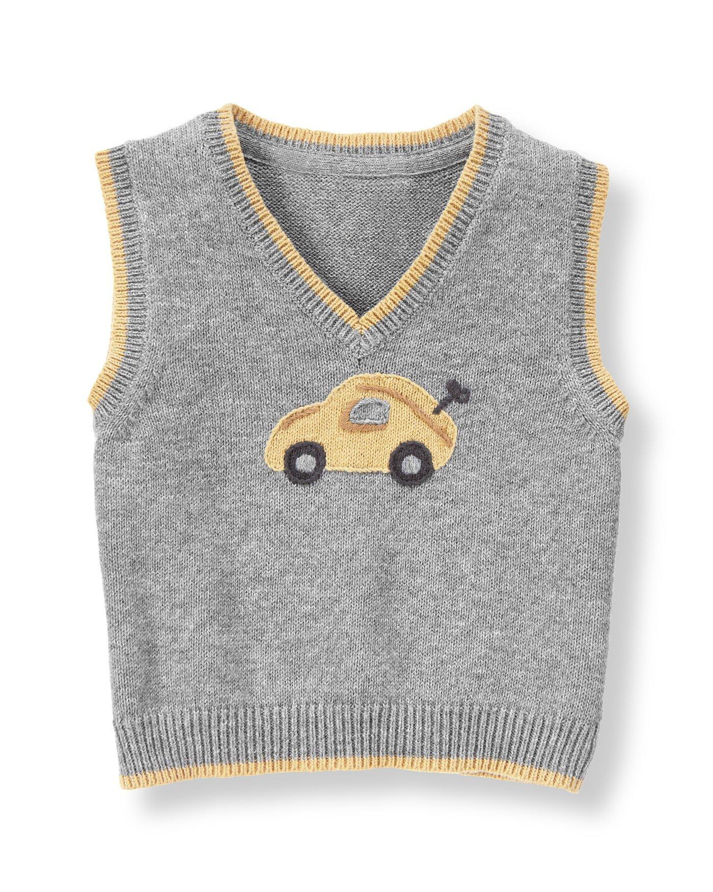 Toy Car Sweater Vest image number 0