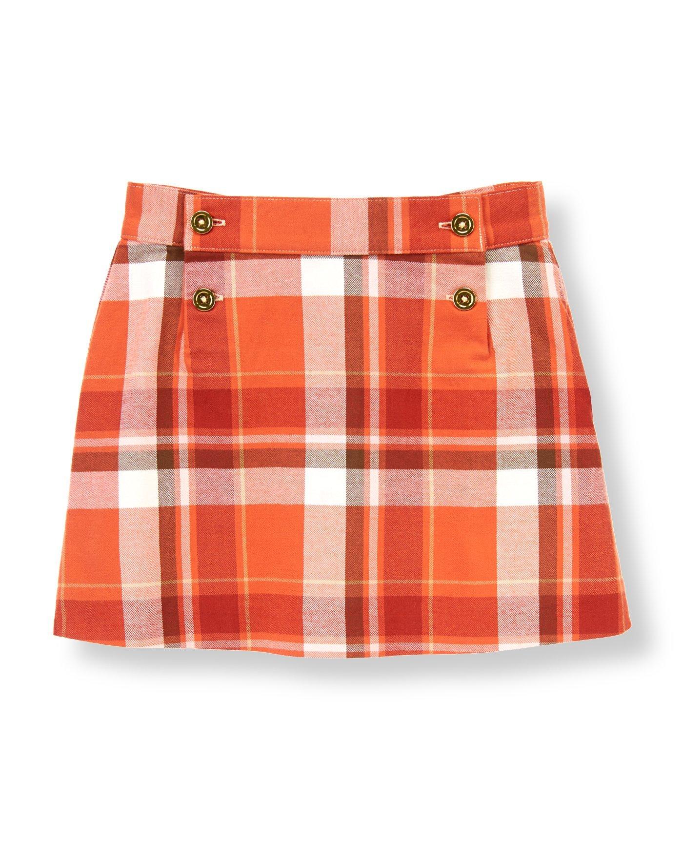 Plaid Twill Skirt image number 0