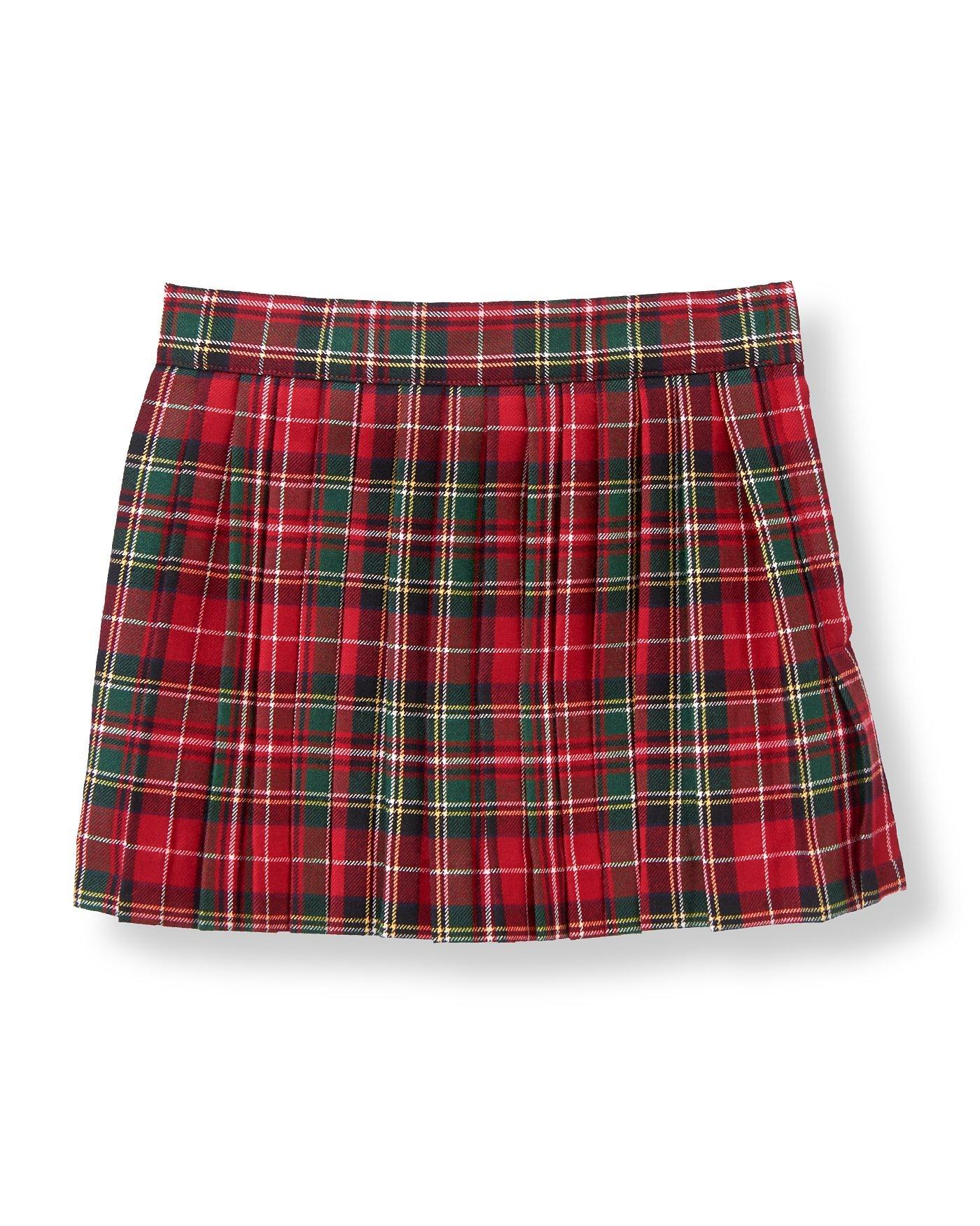 Plaid Pleated Skirt image number 0