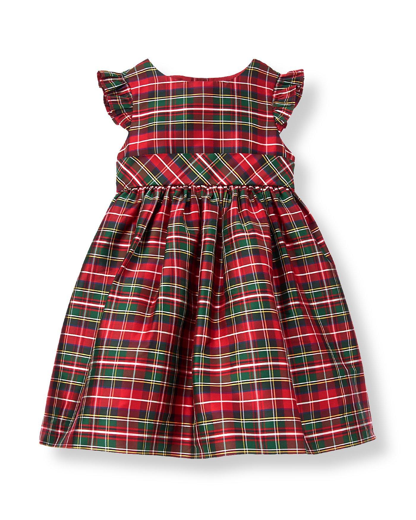 Plaid Silk Dress image number 0