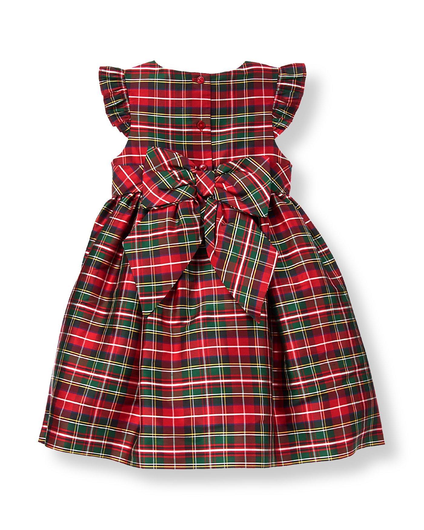 Plaid Silk Dress image number 1