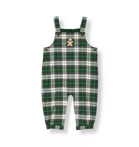 Gingerbread Plaid Overall image number 0