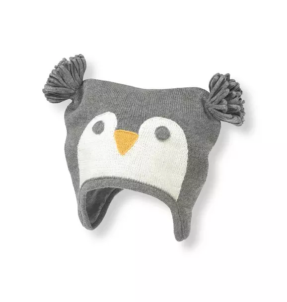 Penguin Earflap Hat image number 0