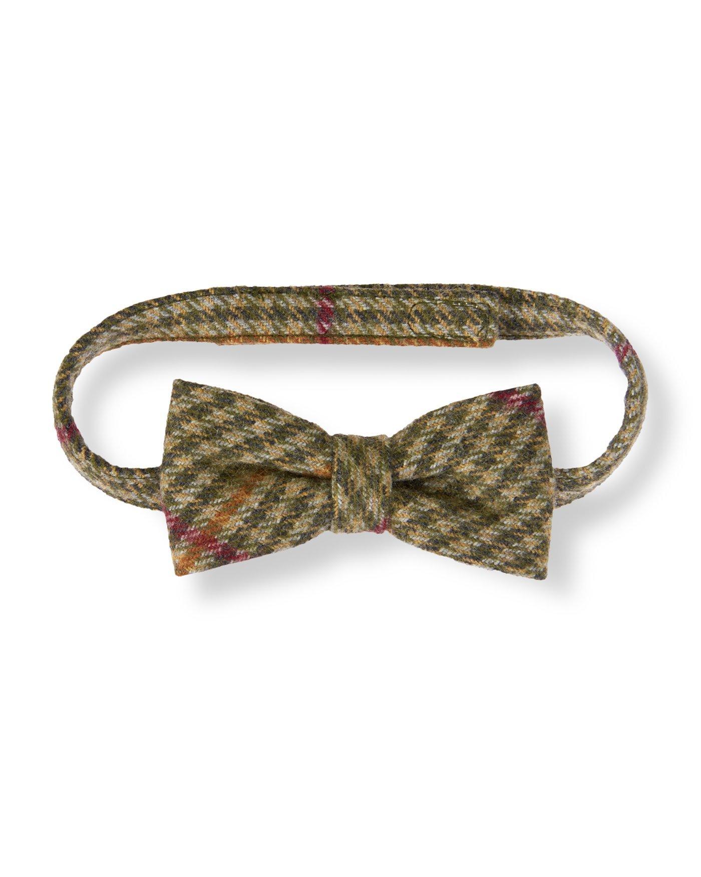 Plaid Tweed Bowtie image number 0