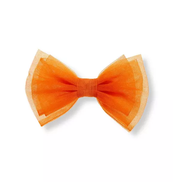 Bow Tulle Barrette image number 0