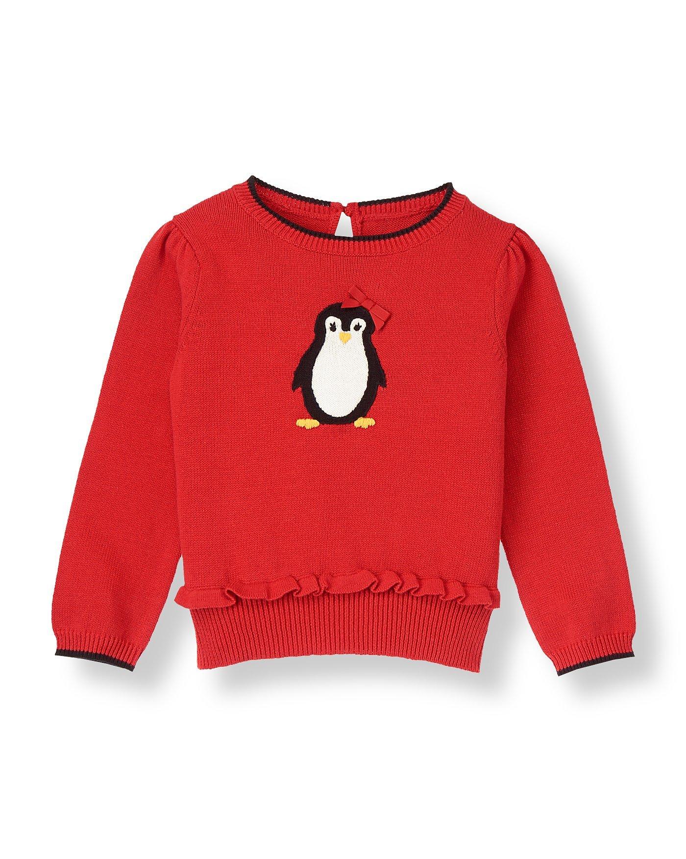Bow Penguin Sweater image number 0