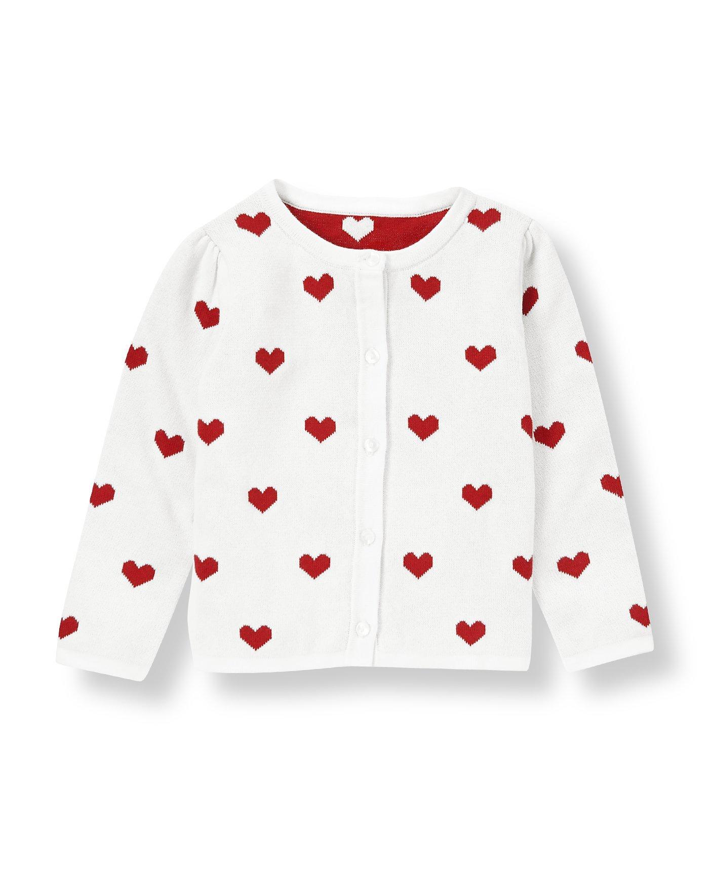 Heart Sweater Cardigan image number 0