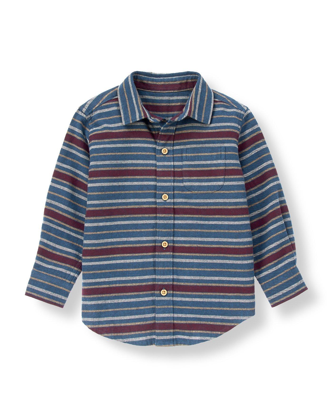 Stripe Flannel Shirt image number 0