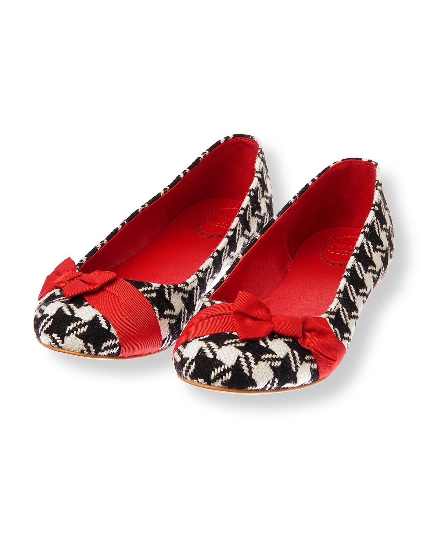 Bow Houndstooth Shoe image number 1