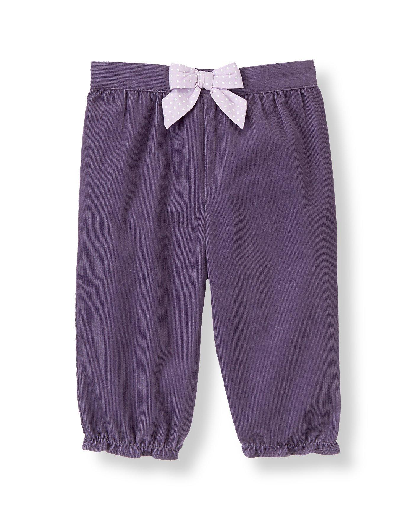 Dot Bow Corduroy Pant image number 0