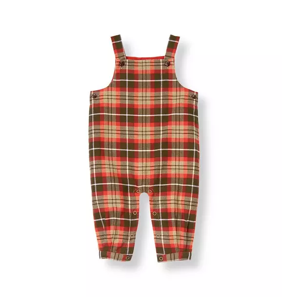 Plaid Twill Overall image number 0