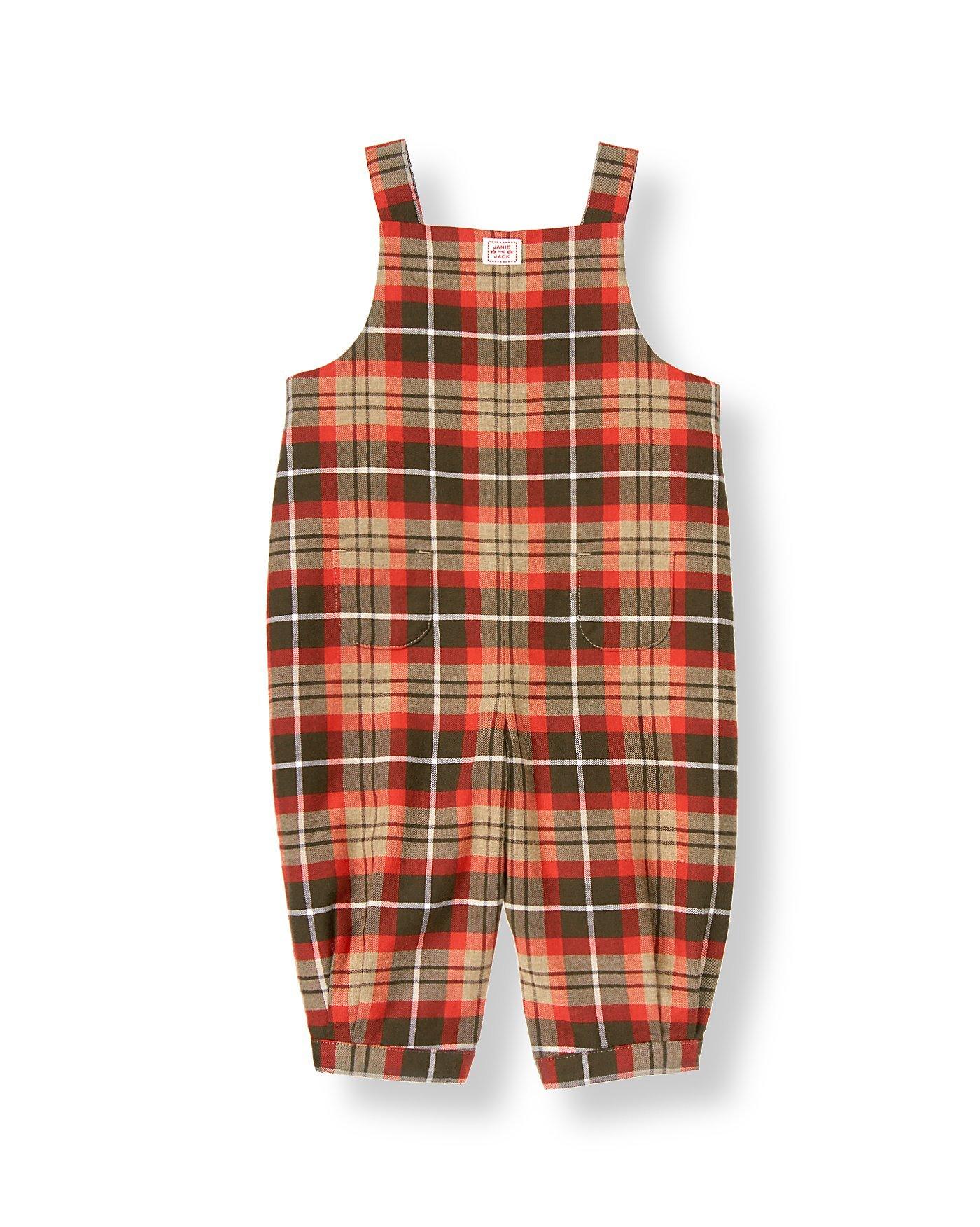 Plaid Twill Overall image number 1