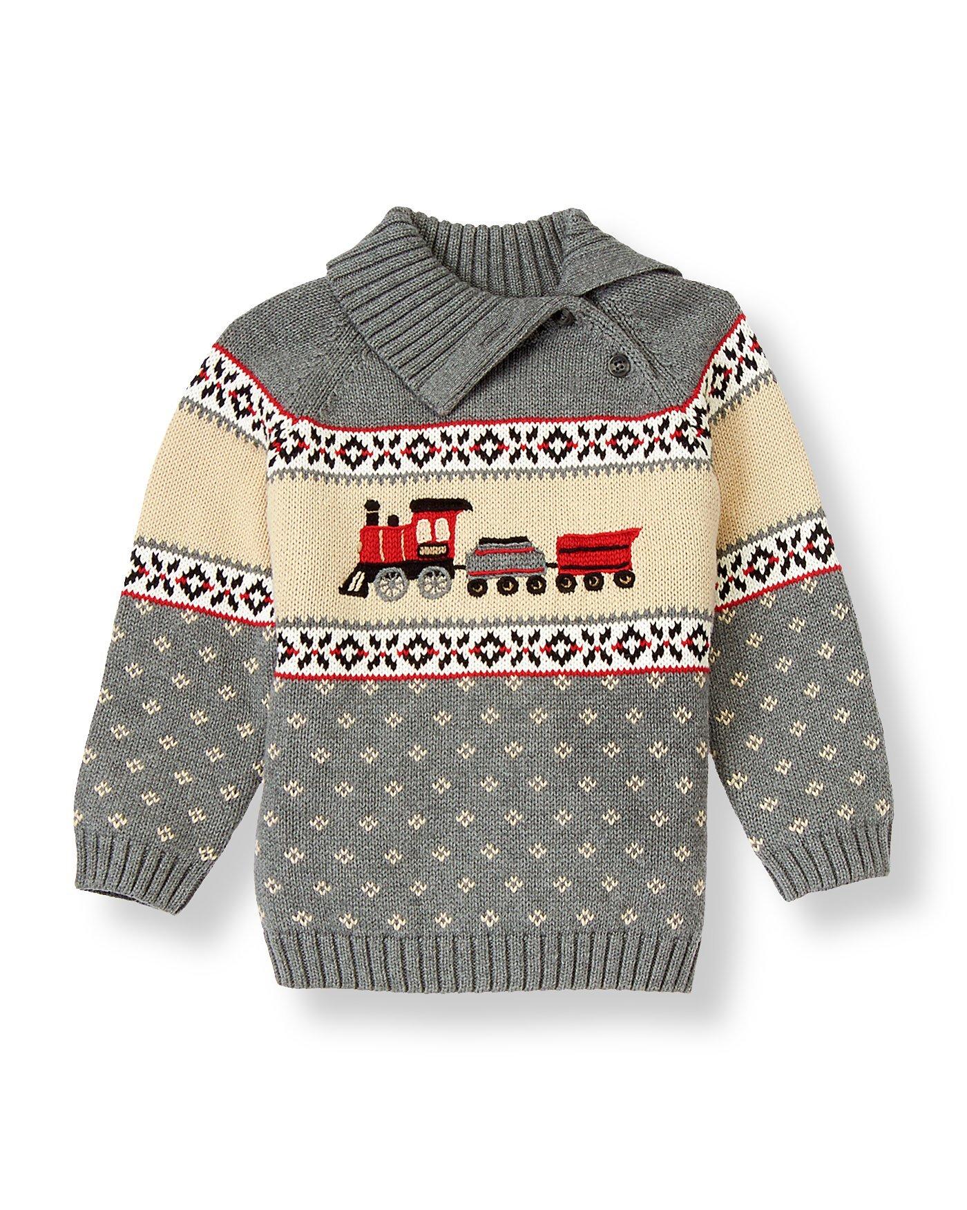 Train Fair Isle Sweater image number 0