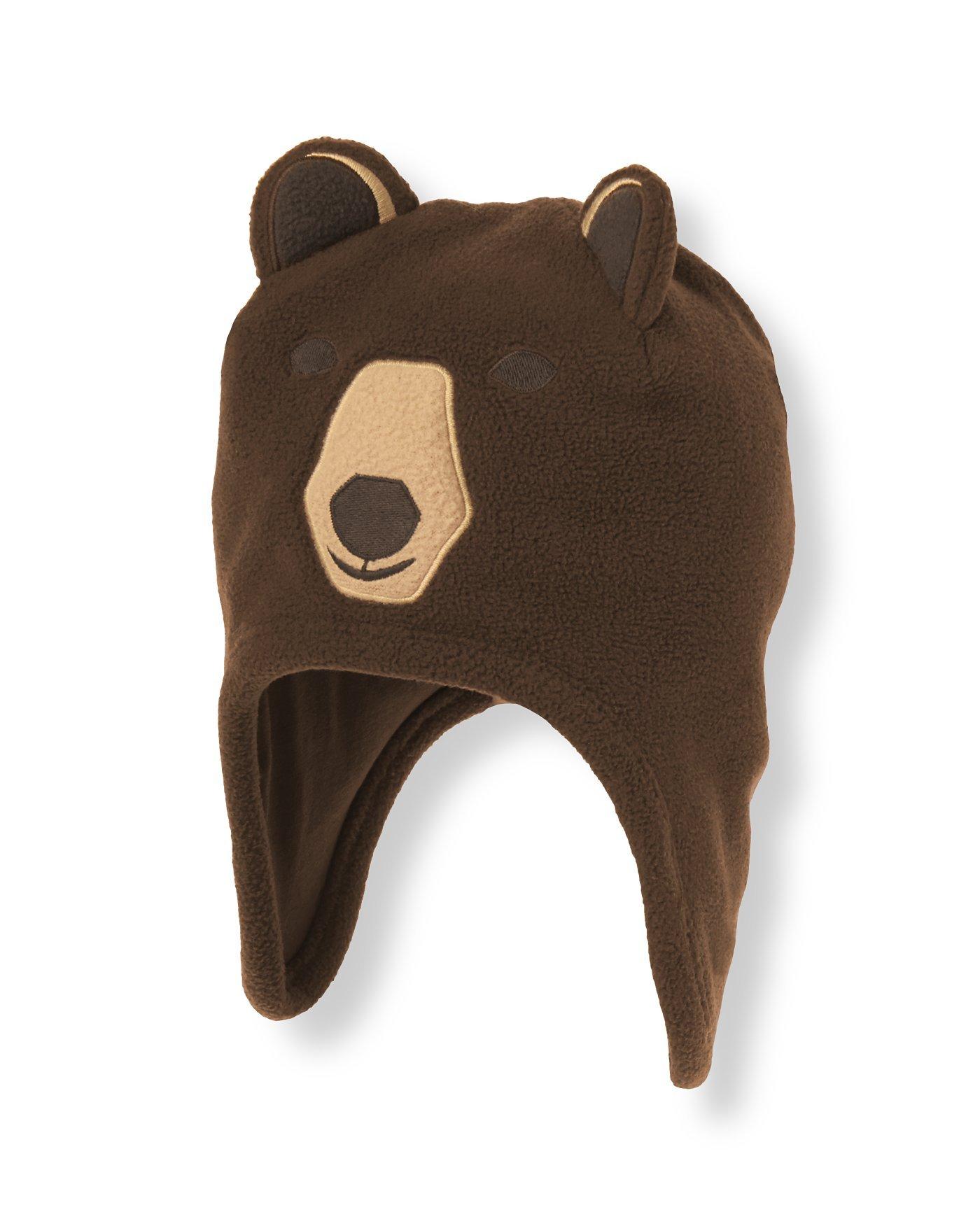 Bear Microfleece Earflap Hat image number 0