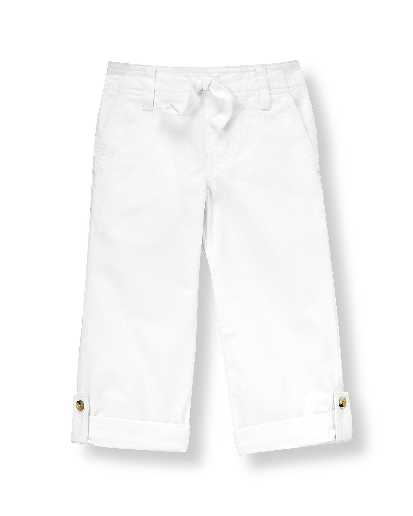 Roll Cuff Canvas Pant image number 0