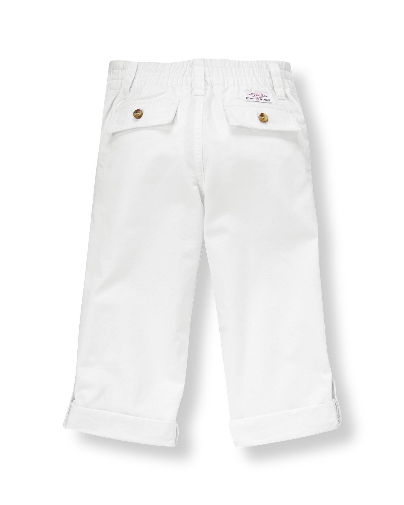 Roll Cuff Canvas Pant image number 1