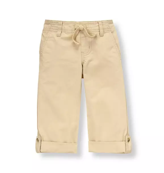 Roll Cuff Canvas Pant image number 0
