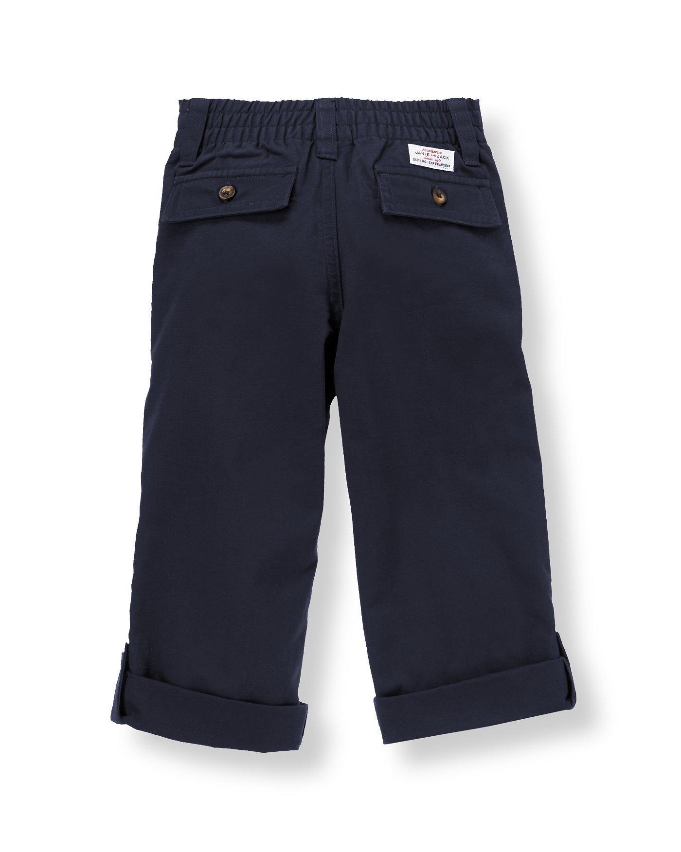 Roll Cuff Canvas Pant image number 1