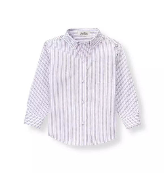 Striped Poplin Shirt image number 0