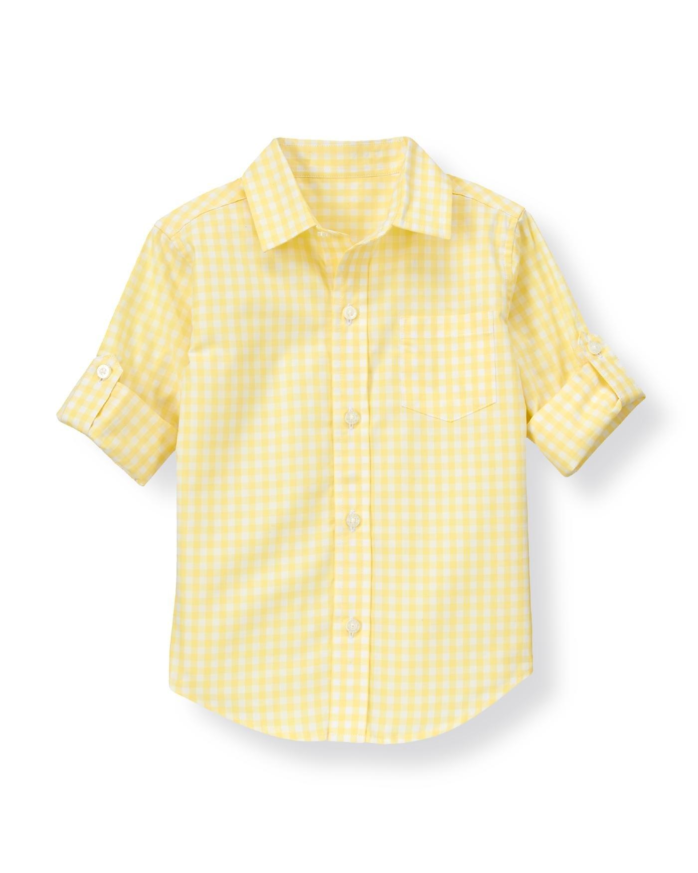 Gingham Roll Cuff Shirt image number 0