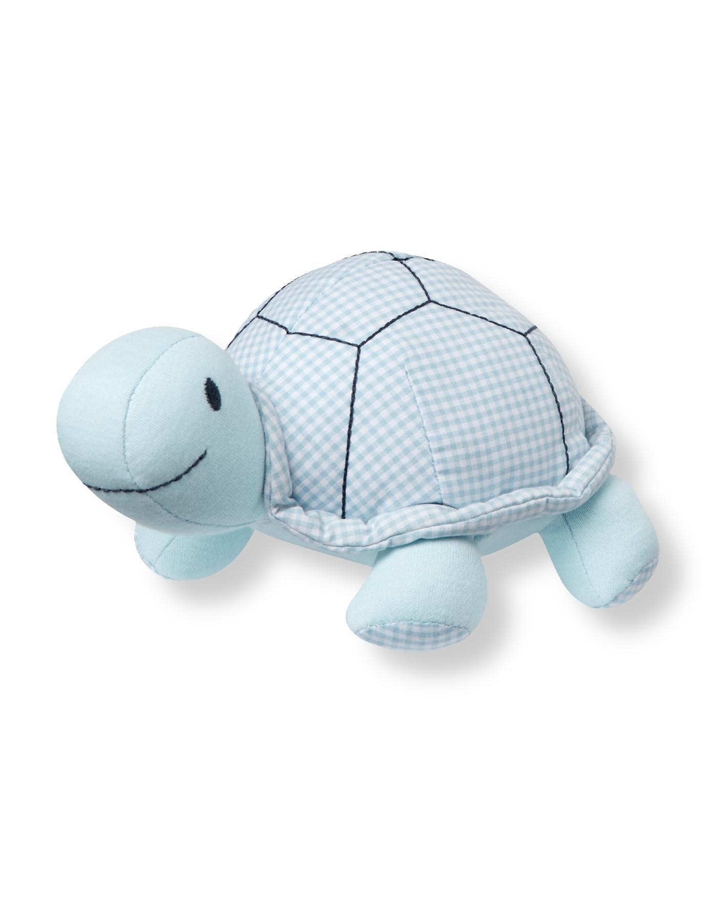 Gingham Turtle Rattle image number 0