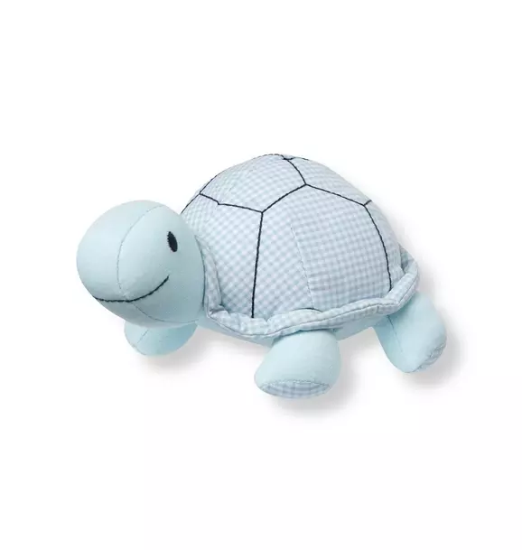 Gingham Turtle Rattle image number 0