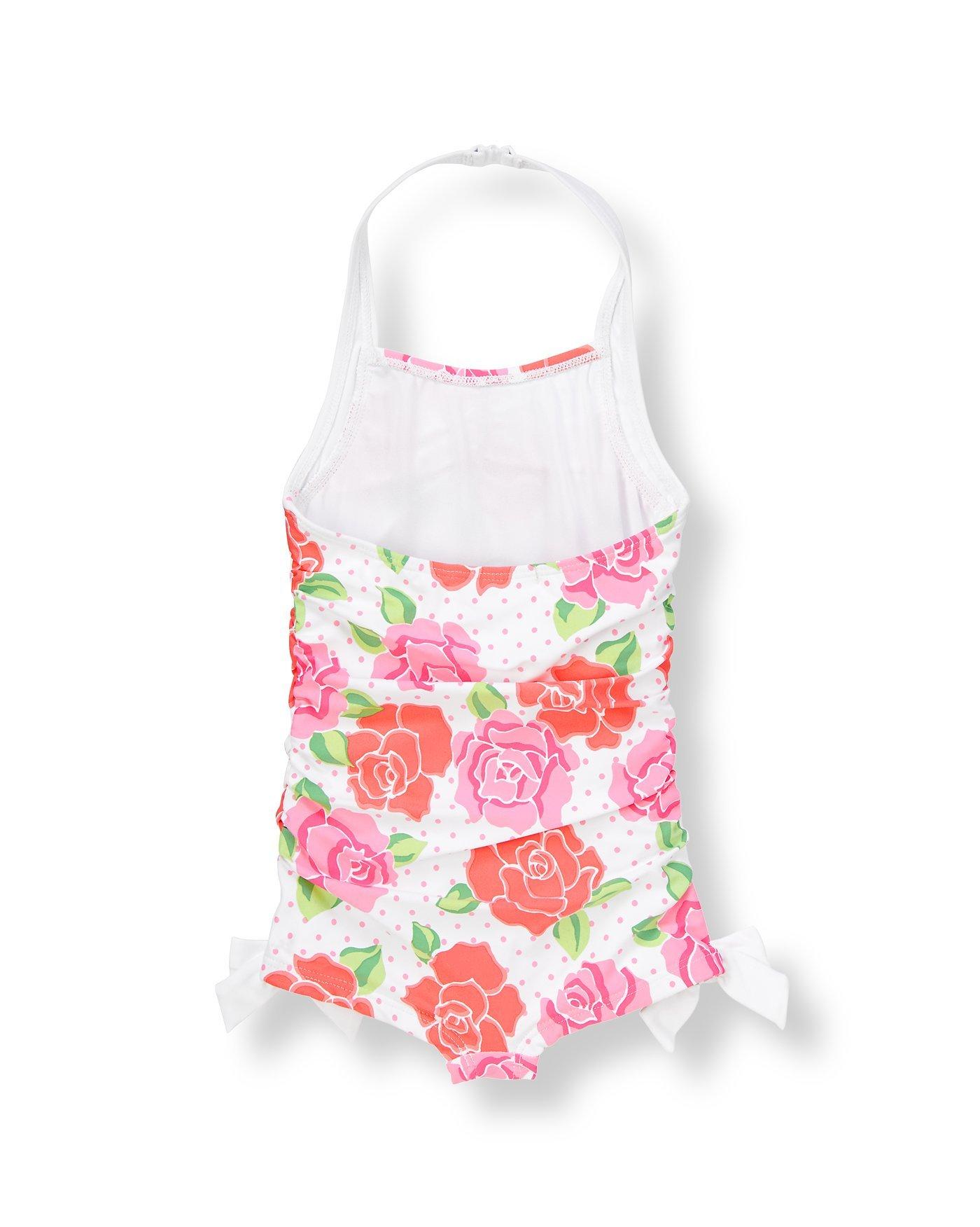 Bow Floral Swimsuit image number 1