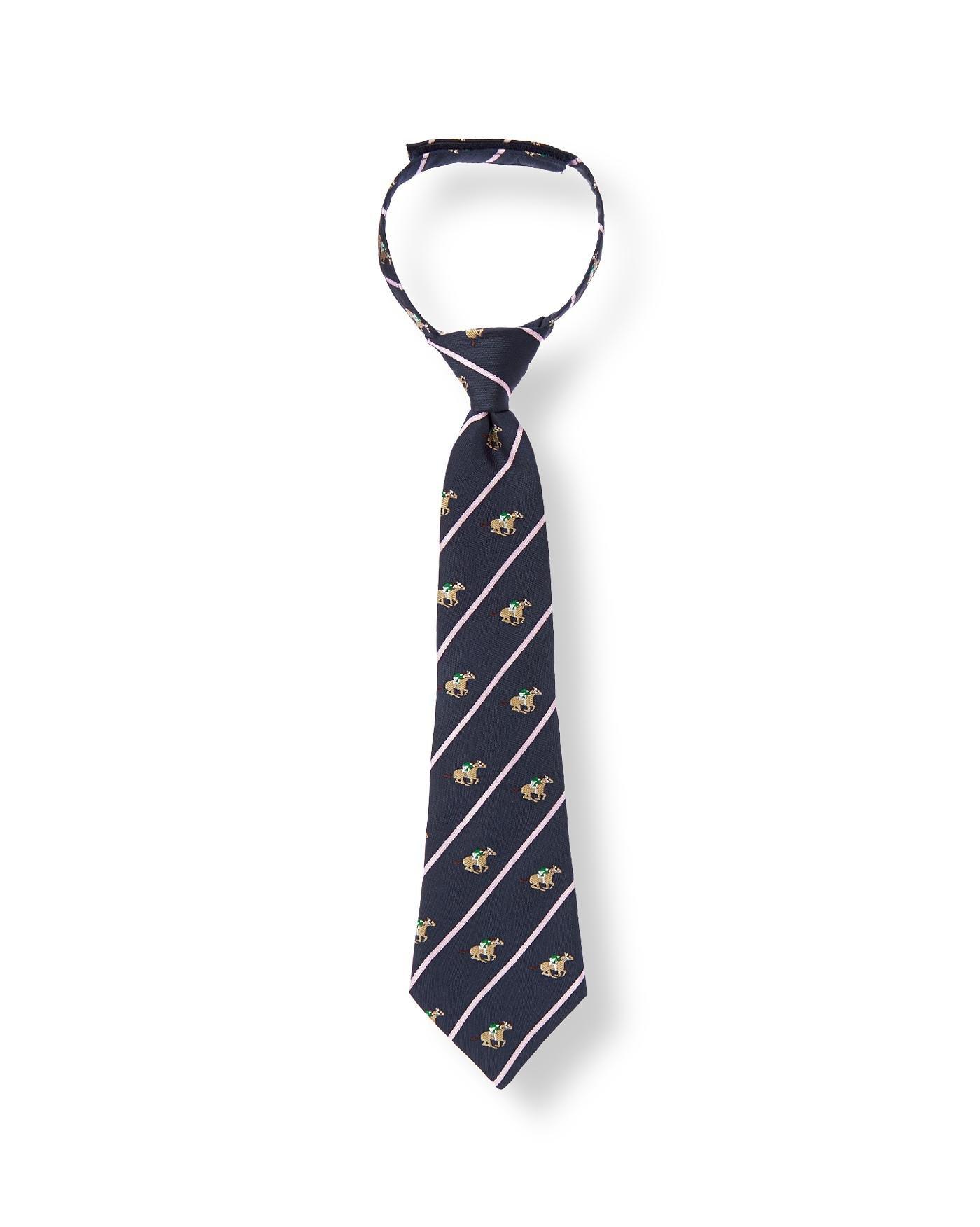 Horse Jockey Stripe Tie image number 0