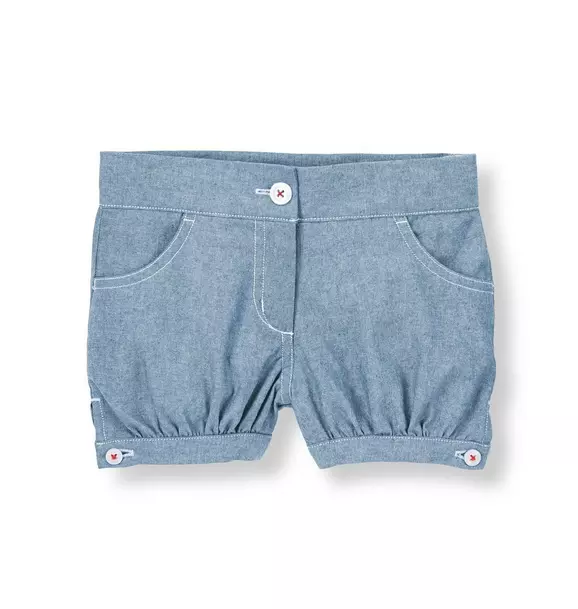 Cuffed Chambray Short image number 0