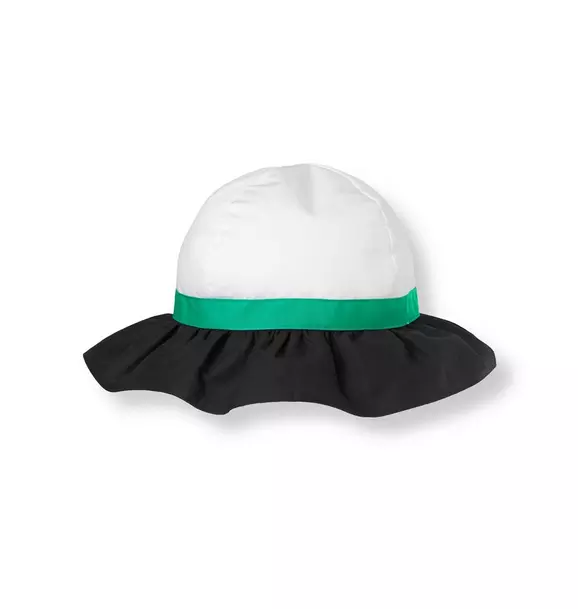 Bow Colorblock Sunhat image number 0