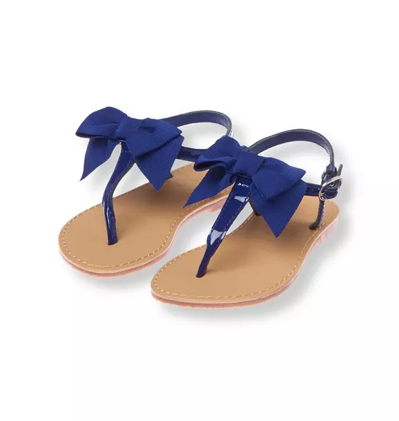 Bow Patent Thong Sandal image number 0