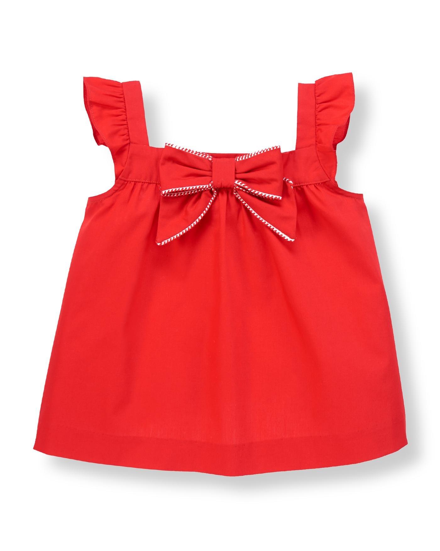Bow Ruffle Sleeve Top image number 0