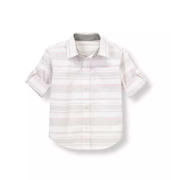Stripe Roll Cuff Shirt image number 0