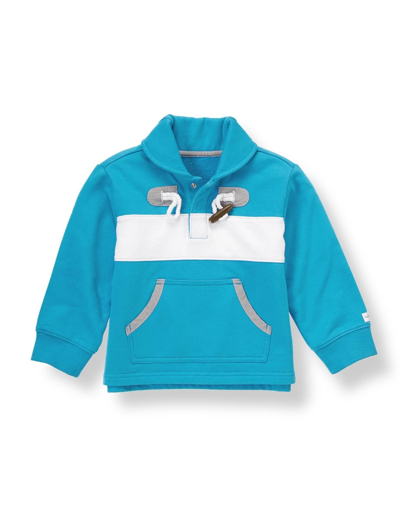 Toggle Terry Pullover image number 0