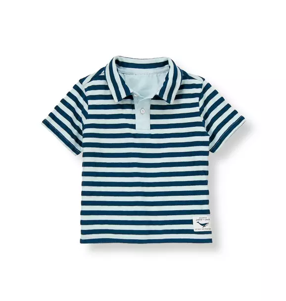 Stripe Pique Polo Shirt image number 0