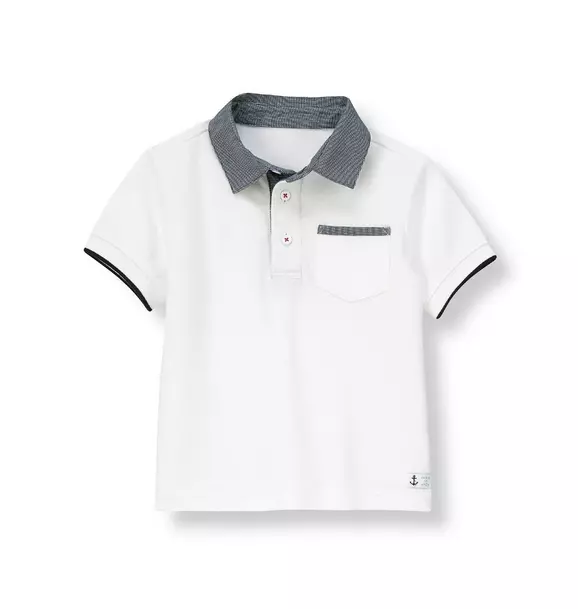 Canvas Collar Polo Shirt image number 0