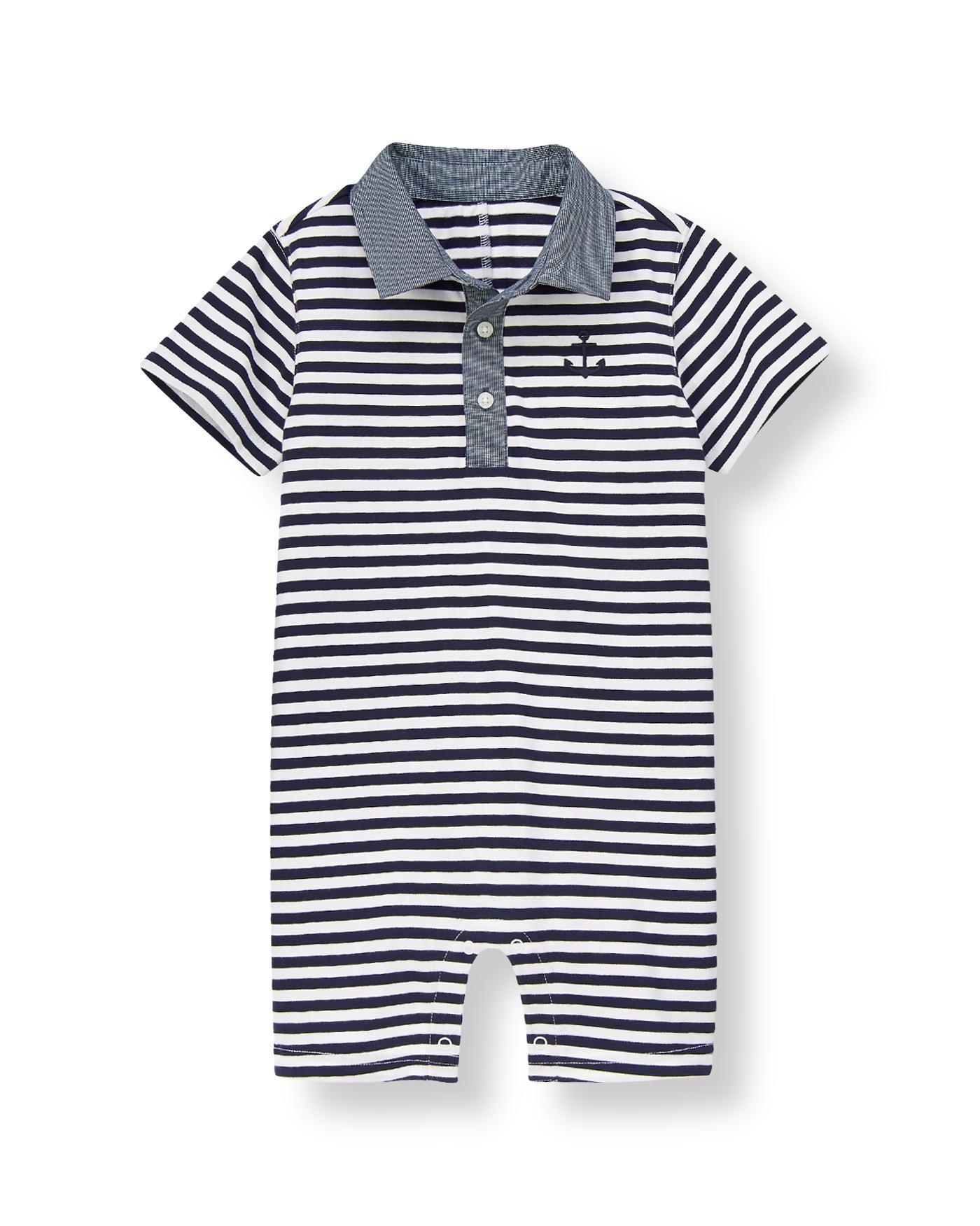 Anchor Striped One-Piece image number 0