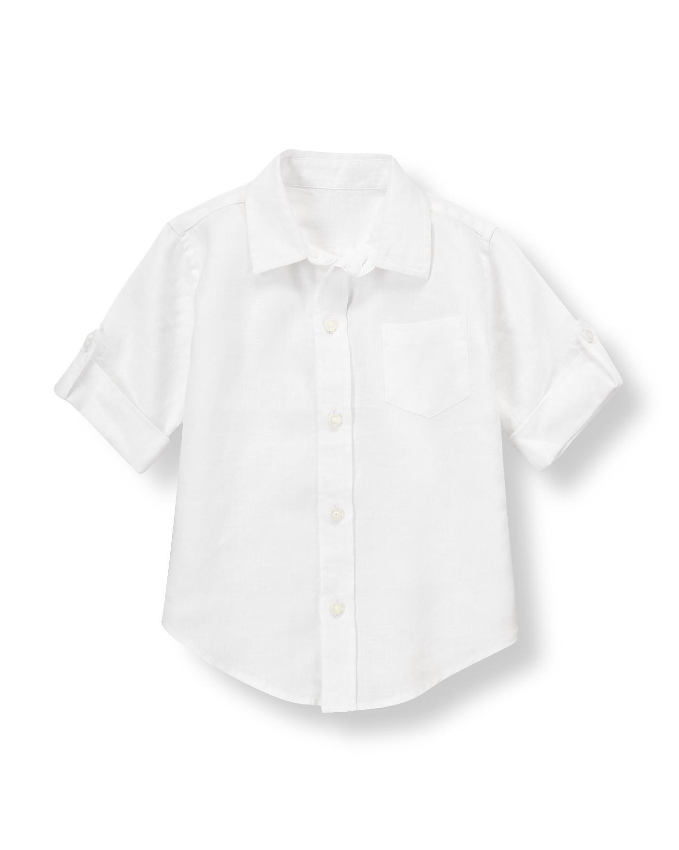 Linen Roll Cuff Shirt image number 0
