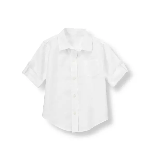 Linen Roll Cuff Shirt image number 0