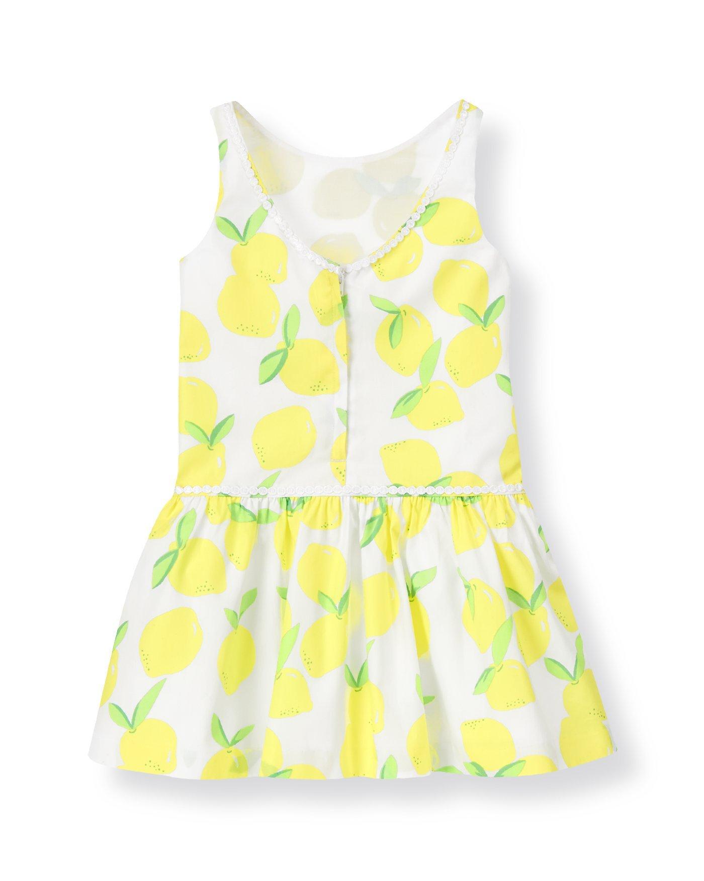 Circle Trim Lemon Dress image number 1