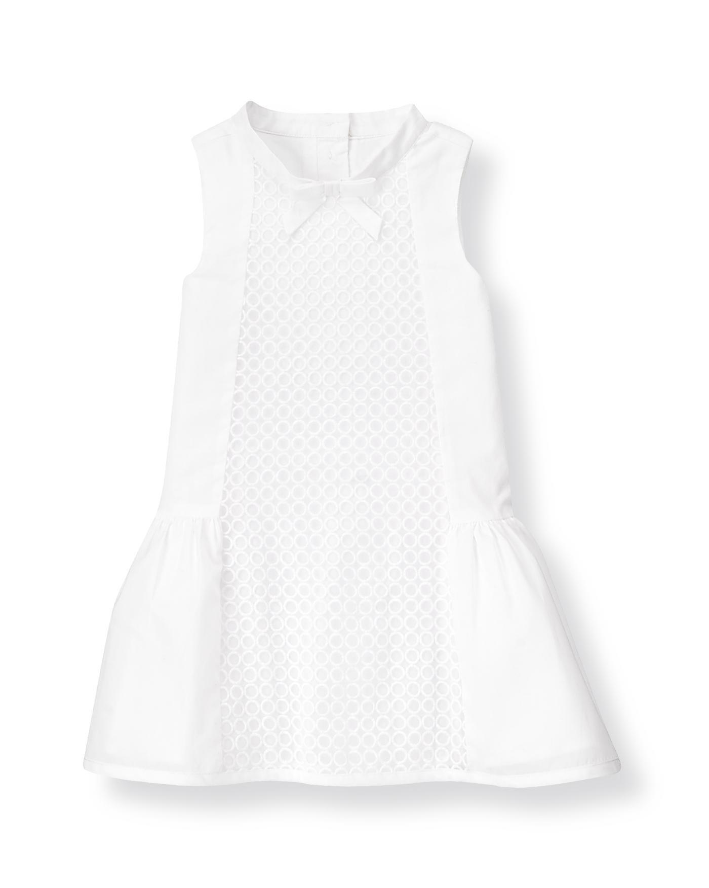 Circle Embroidered Voile Dress image number 0