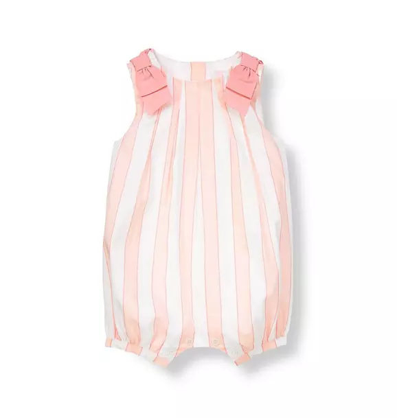 Bow Striped One-Piece image number 0