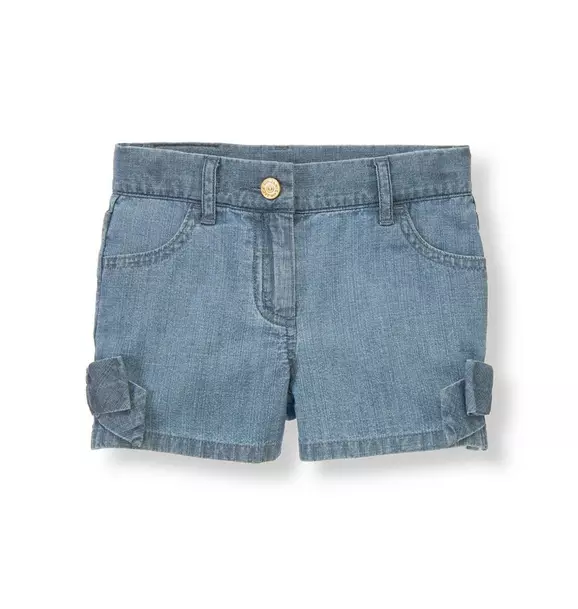 Bow Chambray Short image number 0