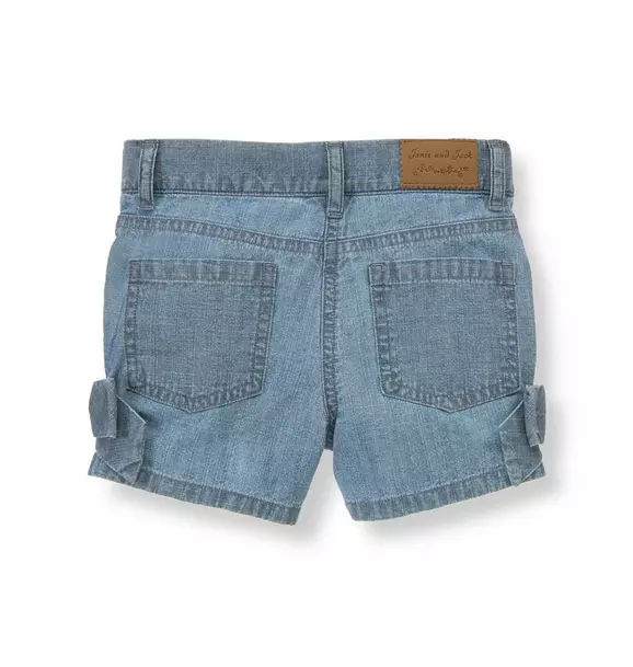 Bow Chambray Short image number 1