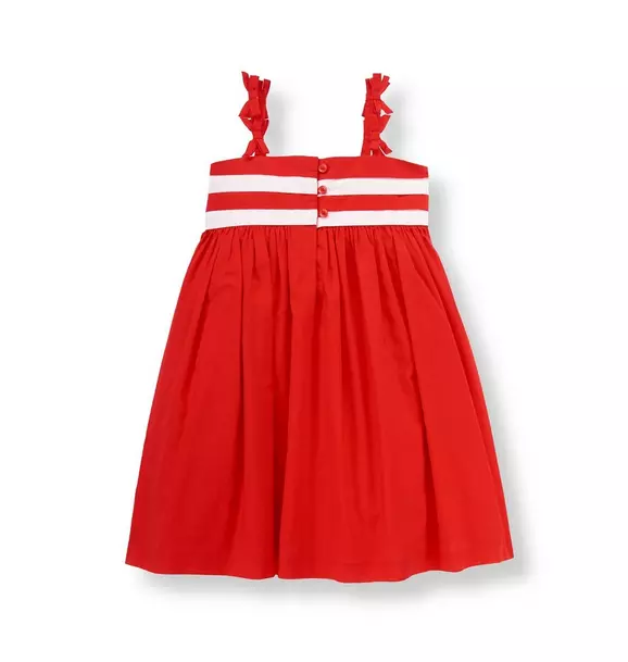 Bow Striped Dress image number 1