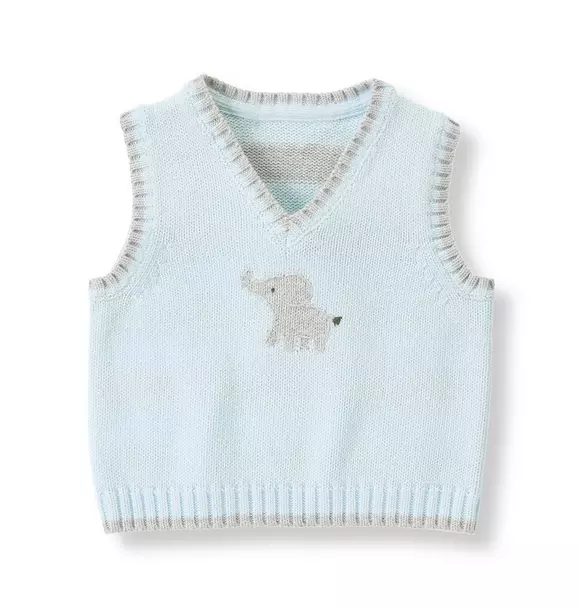 Elephant Sweater Vest image number 0