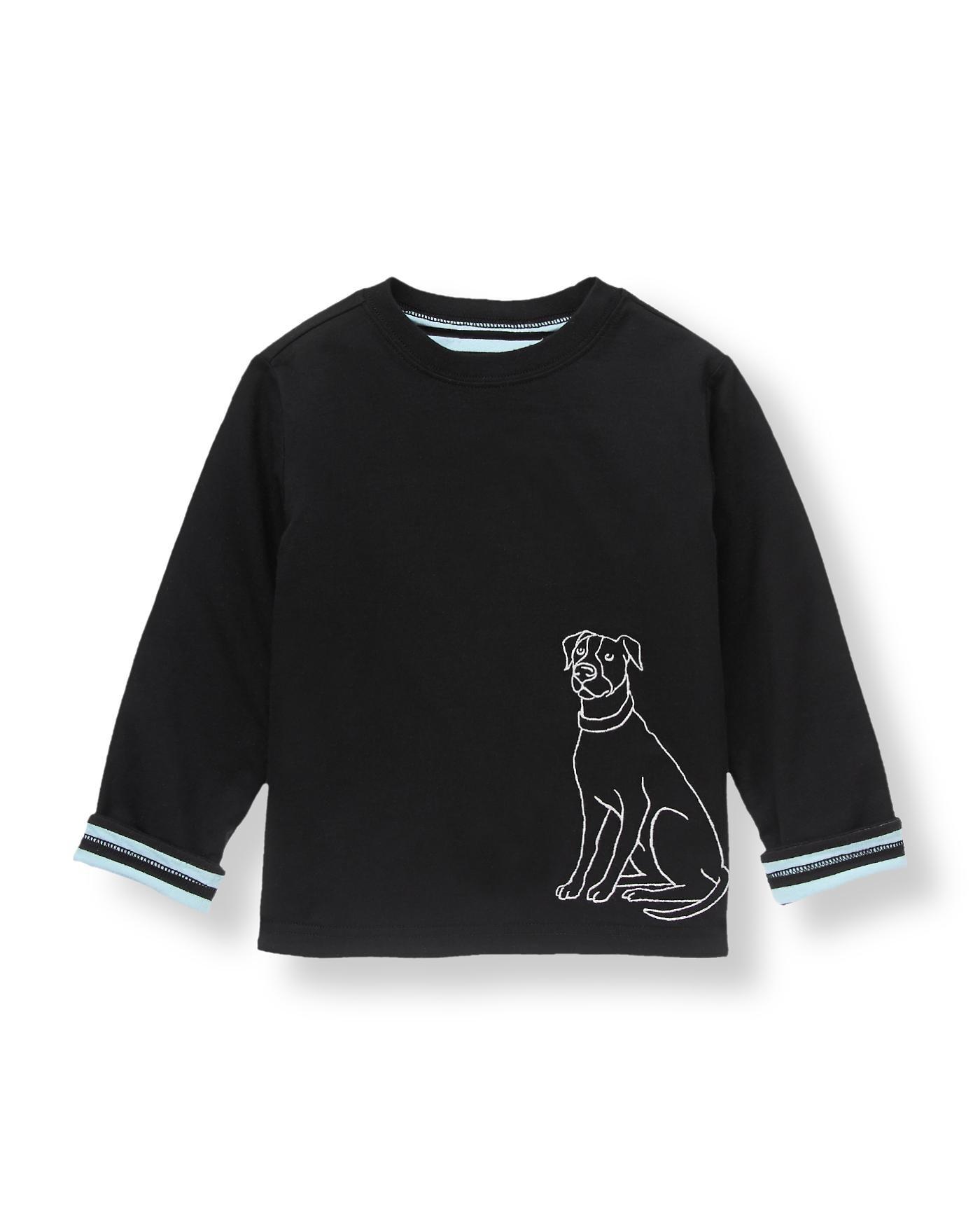 Dog Striped Reversible Tee image number 0